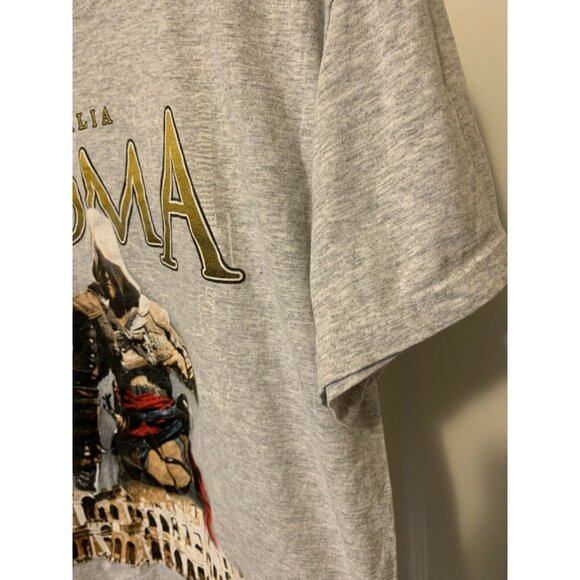 Roma Italia Vintage 80s 90s Shirt Souvenir Mens Sz‎ M Great - Picture 7 of 9